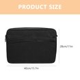 thumbnail image 2 of LULULION Computer Laptop Bag Black Polyester Dust Protection Carrying Handle for Travel 1Set, 2 of 5