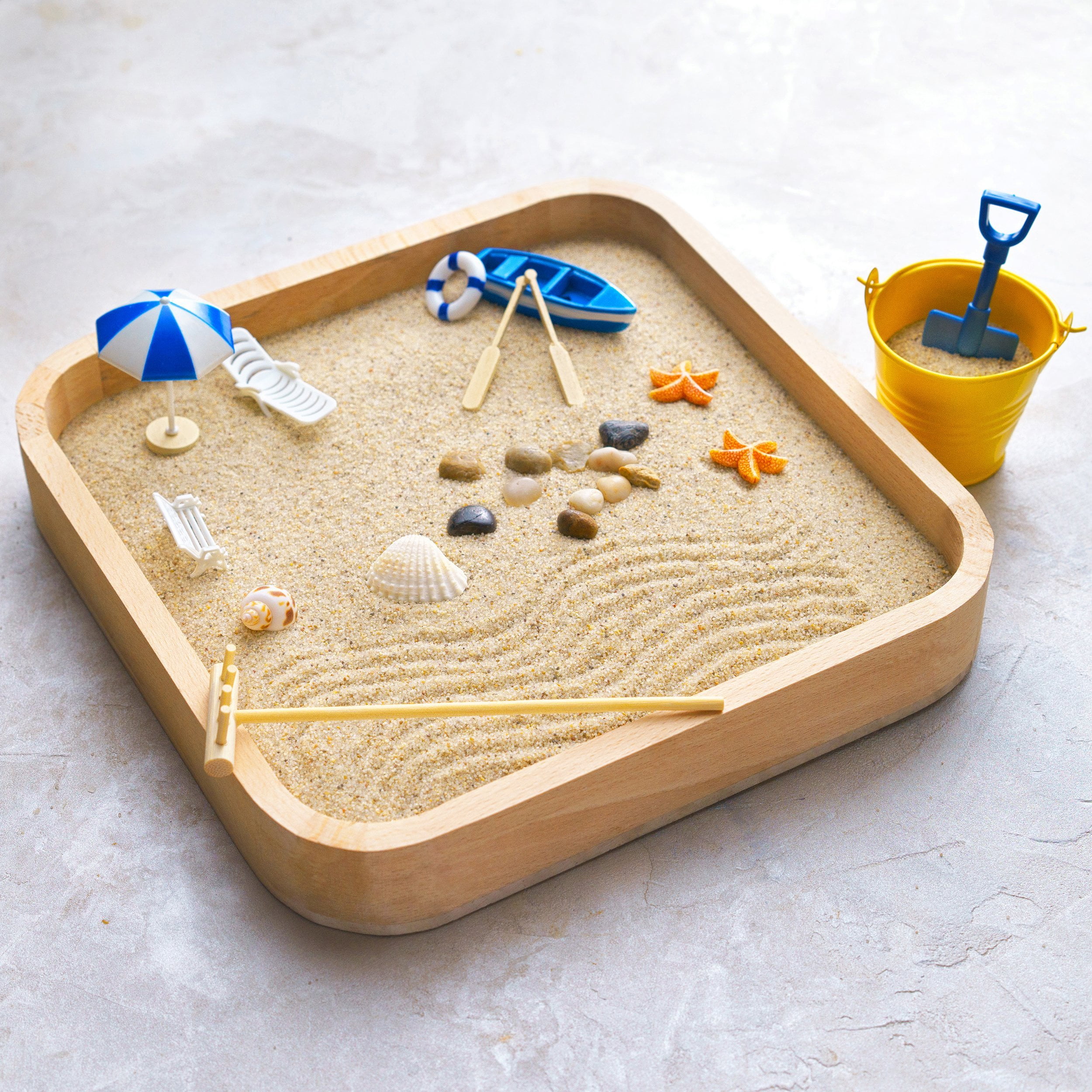wooden beach toys