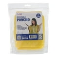 thumbnail image 2 of CTM Adult Disposable Rain Ponchos (Pack of 5), 2 of 4