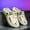 Green, variant on Colorblock Mecha Style Unisex Clogs, Summer EVA Thick Sole 2-In-1 Slides, Trendy Closed-Toe Outdoor Beach Shoes