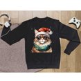 thumbnail image 5 of Hello Winter Maine Coon Frosty Morning Walk Welcome Snowy Christmas Sweatshirt Unisex Merch Cat Lover Kitten Owner Gifts - 02018, 5 of 6