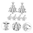 thumbnail image 6 of Festival Metal Christmas Tree Napkin Holder Elegant Desktop Decoration For Holiday Parties Dinnerware Accessories, 6 of 9