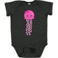 thumbnail image 3 of Inktastic Cute Jellyfish, Little Jellyfish, Pink Jellyfish Girls Baby Bodysuit, 3 of 5