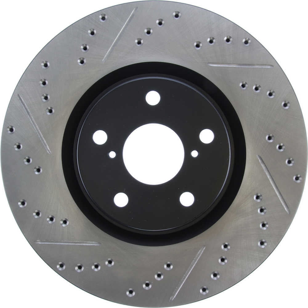 StopTech 5/93-98 Toyota Supra Turbo Right Front Slotted & Drilled Rotor Fits select: 1994-1996 TOYOTA SUPRA SPORT ROOF, 1997 TOYOTA SUPRA SPORT ROOF LIMITED