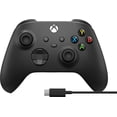 thumbnail image 1 of Control inalambrico Carbon Black + Cable USB-C para Xbox Series X S, Xbox One, Windows, IOS, Android, 1 of 6