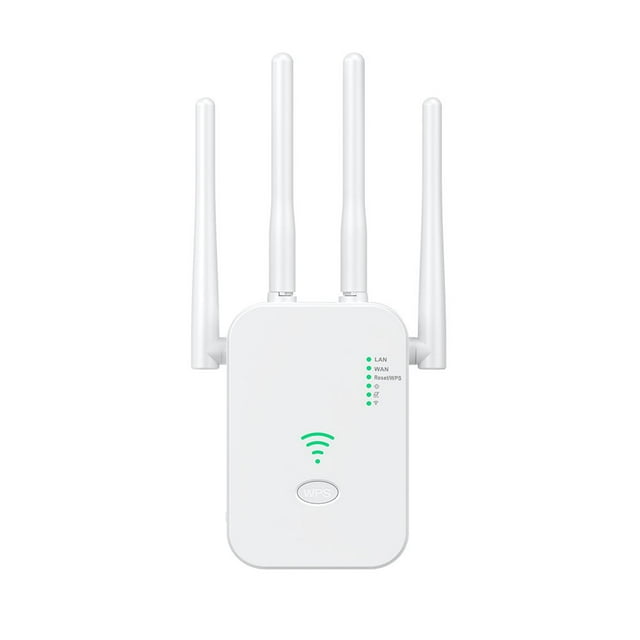 Repetidor y amplificador de señal WiFi inalámbrico con soporte en inglés