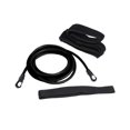 thumbnail image 5 of Soidarity Cinturón de resistencia para entrenamiento de natación, Bungee de seguridad ajustable con bolsa de malla, regalos de natación reutilizables Negro 2piezas Soidarity CBP581880, 5 of 5