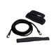 thumbnail image 5 of Sonducket Cinturón de resistencia para entrenamiento de natación, Bungee de seguridad ajustable con bolsa de malla, regalos de natación reutilizables Negro 2piezas Sonducket CBP581880, 5 of 5