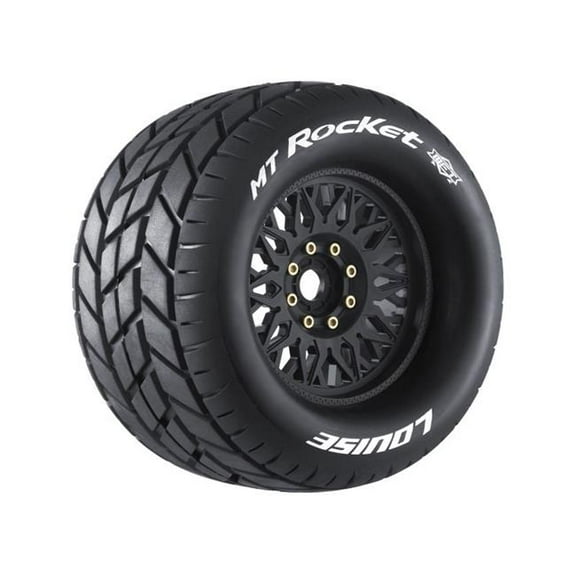 Louise R&C LOULT3320X MFT MT-Rocket Sport 1-8 Monster Truck Tires with 17 mm Hex