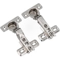 thumbnail image 5 of Charnières de Porte d'Armoire en Acier Inoxydable 25mm Perforées 2 Pack A, 5 of 5