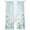 Blue, variant on Daisy Flowers Sheer Curtains 96 Inch Length 2 Panels Set, Spring Floral Leaves Plants Light Blue Voile Window Treatment Semi Sheer Long Curtains Drapes for Bedroom/Living Room/Kitchen 52"x96"x2