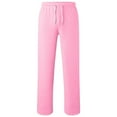 thumbnail image 5 of Zanarzt Boys Basic Fleece Jogger Sweatpants Boy's Baggy Sweatpants Straight Leg Casual Pants Athletic Joggers Sweat Pants with Pockets Pink,9-10 Years, 5 of 5