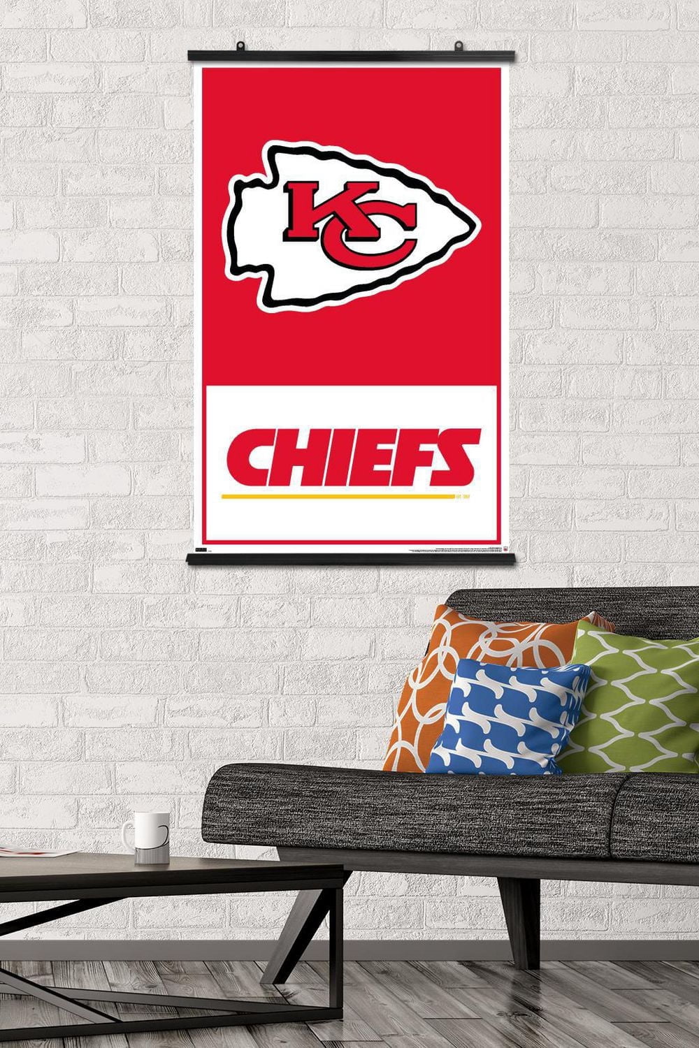 NFL Kansas City Chiefs - Logo 21 Wall Poster