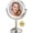 5x/10x Pearl Nickel, variant on Lighted Makeup Mirror 5x/10x Pearl Nickel 3-sided Magnifying Vanity Use