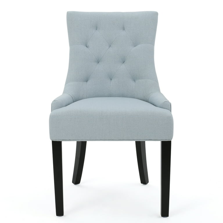 Hayden tufted 2024 fabric dining chairs