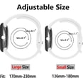 thumbnail image 3 of MYKOMI 4Pcs Active Band for Google Pixel Watch 3 Bands 41mm/Pixel Watch 2 Band for Women/Men,Sport Waterproof Silicone Strap for Google Pixel Watch Band Replacement Wristband, 3 of 8