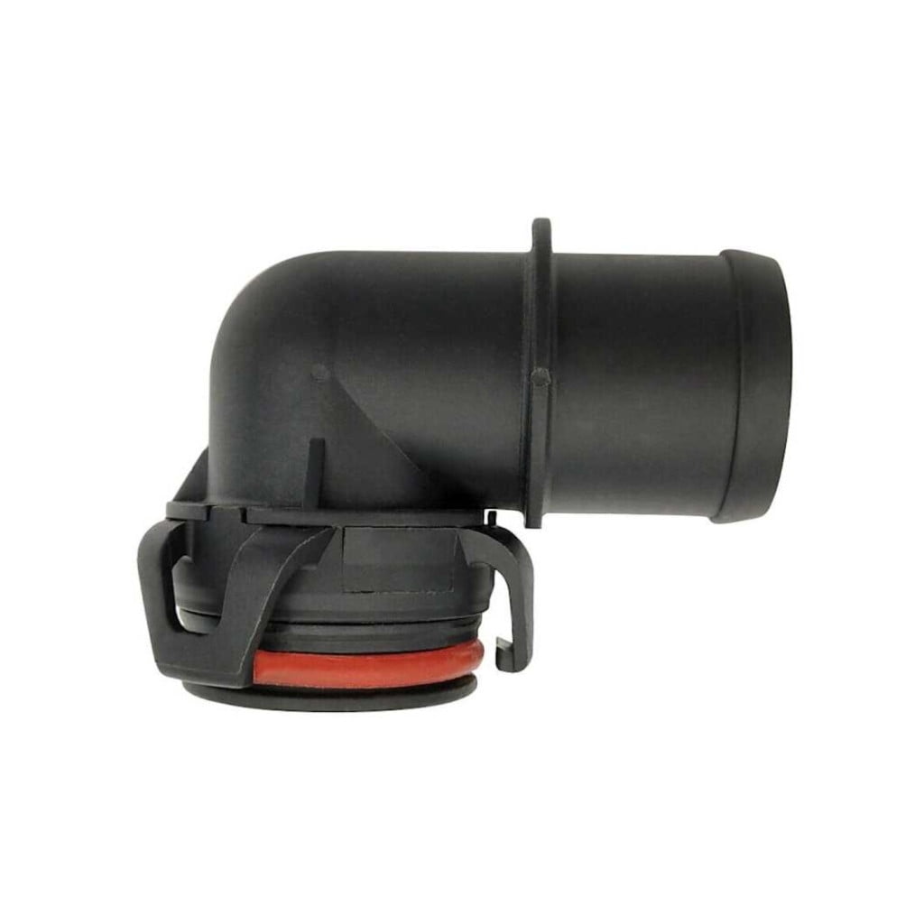 KarParts360 For Chevy Impala Limited 2014 2015 2016 Coolant Hose Connector | Plastic Material | Black | Barb, Quick Connect End 1 | Hose Barb Fitting Attachment End 1 | Male End 1 Gender | 20847910