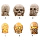 thumbnail image 3 of Cateissary Decoración de calavera brillante de Halloween para decoración de fiestas que no se daña fácilmente ni se desvanece luces de Kits de decoración para fiestas no decir (con luz), 3 of 6