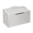 thumbnail image 3 of Badger Basket Child's Wooden 25 gal Bench Top Toy Box, White, 3 of 7