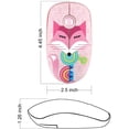 thumbnail image 2 of Wireless Mouse(Battery Included), V8 2.4G Ultrathin Silent Travel Mouse with Nano Receiver 1500 DPI Precise Control for Notebook Computer PC Laptop MacBook and Chromebook, 2 of 7