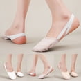 thumbnail image 6 of YAYUBA Half Soles Dance Shoes Women Men Canvas Lyrical Pirouette Ballet Shoes Turners Dance Shoes for Contemporary M Gold, 6 of 6
