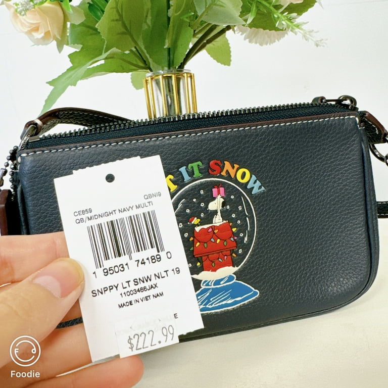 Coach nolita 19 sale x Peanuts collection