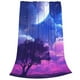 thumbnail image 2 of Balery Dreamy Colorful Starry Sky Manta de Felpa Suave y Acogedora – Cobija de Franela Aterciopelada para Cama, Lavable y Cálida para Sofá, Mascotas, Transpirable-50"x40", 2 of 7