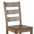 thumbnail image 3 of Yael Dining Chair Set of 2, Ladderback Design, Light Brown Wood, 3 of 6