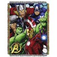 thumbnail image 1 of Avengers Jeté de Tapisserie Rétro, 1 of 1