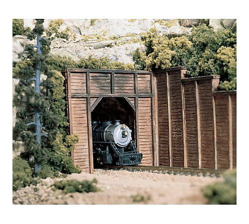 N Timber Tunnel Portal 2 Woodland Scenics Wds1154 for sale online 