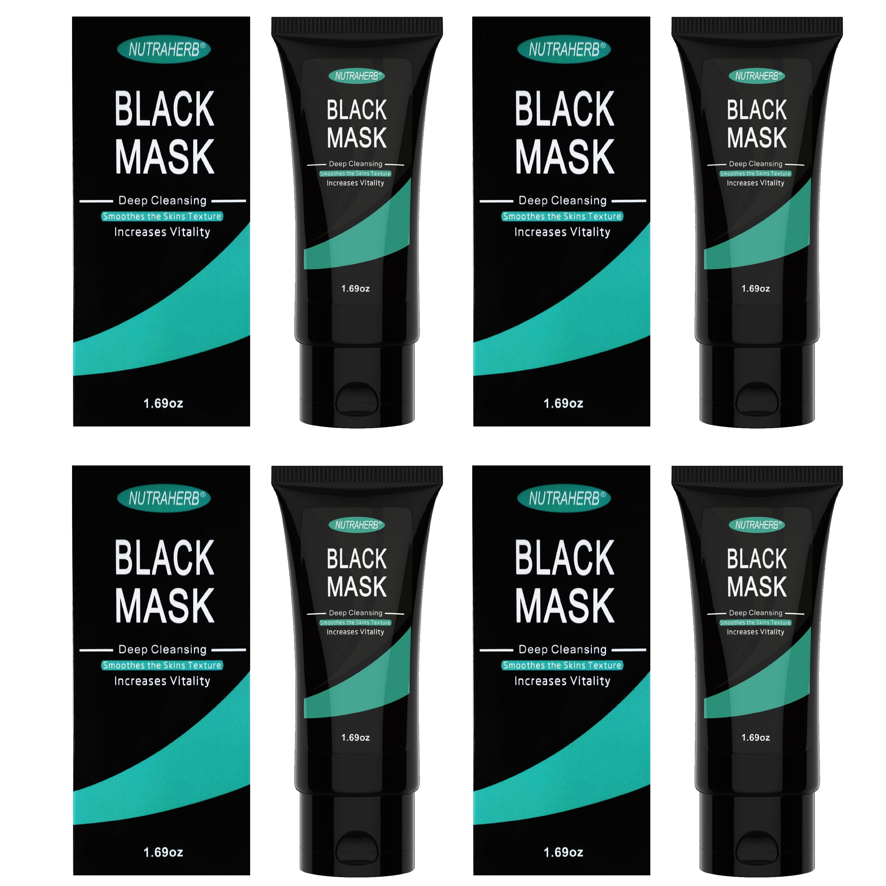 Blackhead Mask Four Blackhead Remover Mask) Purifying Peel Off Charcoal Facial Black Mask That