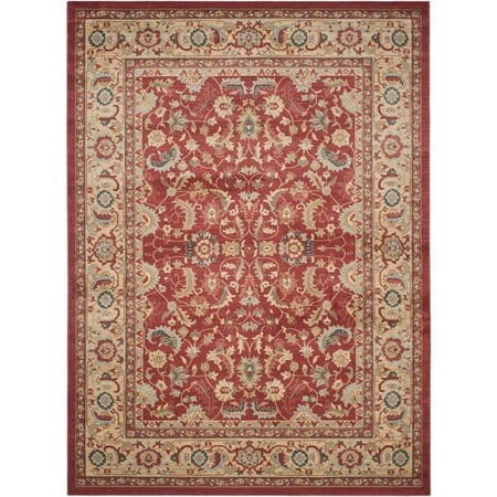 Safavieh Mahal Norton Power-Loomed Area Rug or Runner, Red/Natural