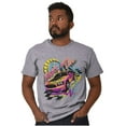 thumbnail image 3 of Fast Not Last Racecar Speedometer Plus Size Crewneck Graphic Tee Shirt Brisco Brands 2X, 3 of 4