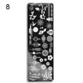 thumbnail image 2 of Trayknick Plaques de Estampage pour Ongles Design Visage Humain Multiples Images Manucure Solide Art Plaque d'Impression en Acier Inoxydable pour Fille, 2 of 13