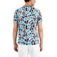 thumbnail image 2 of Club Room Men's Floral Graphic T-Shirt Blue Size Small, 2 of 3