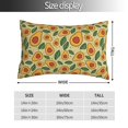thumbnail image 2 of Kdxio Cotton Pillow Cases 20"x30" Pillowcases,Soft and Breathable Bedroom Pillow Cases-Leaves Avocado, 2 of 8