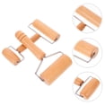 thumbnail image 4 of 2pcs Portable Handheld Rolling Pin Dough Roller Wood Rolling Pin for Baking Pastry Pizza, 4 of 5