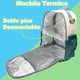 thumbnail image 3 of Lonchera Térmica con Aislamiento para Frío o Calor Ecobaby Original, color verde, ideal para trabajo o escuela, 1 pieza, 3 of 5