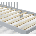thumbnail image 5 of Olive & Opie Birdie Toddler Bed, Light Gray/White Finish, 5 of 8