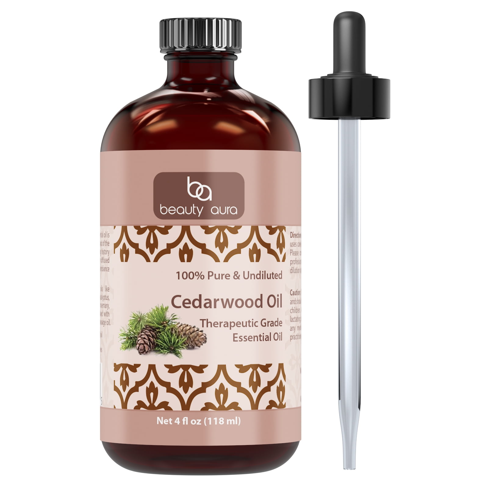 Beauty Aura Cedarwood Oil 4 Oz