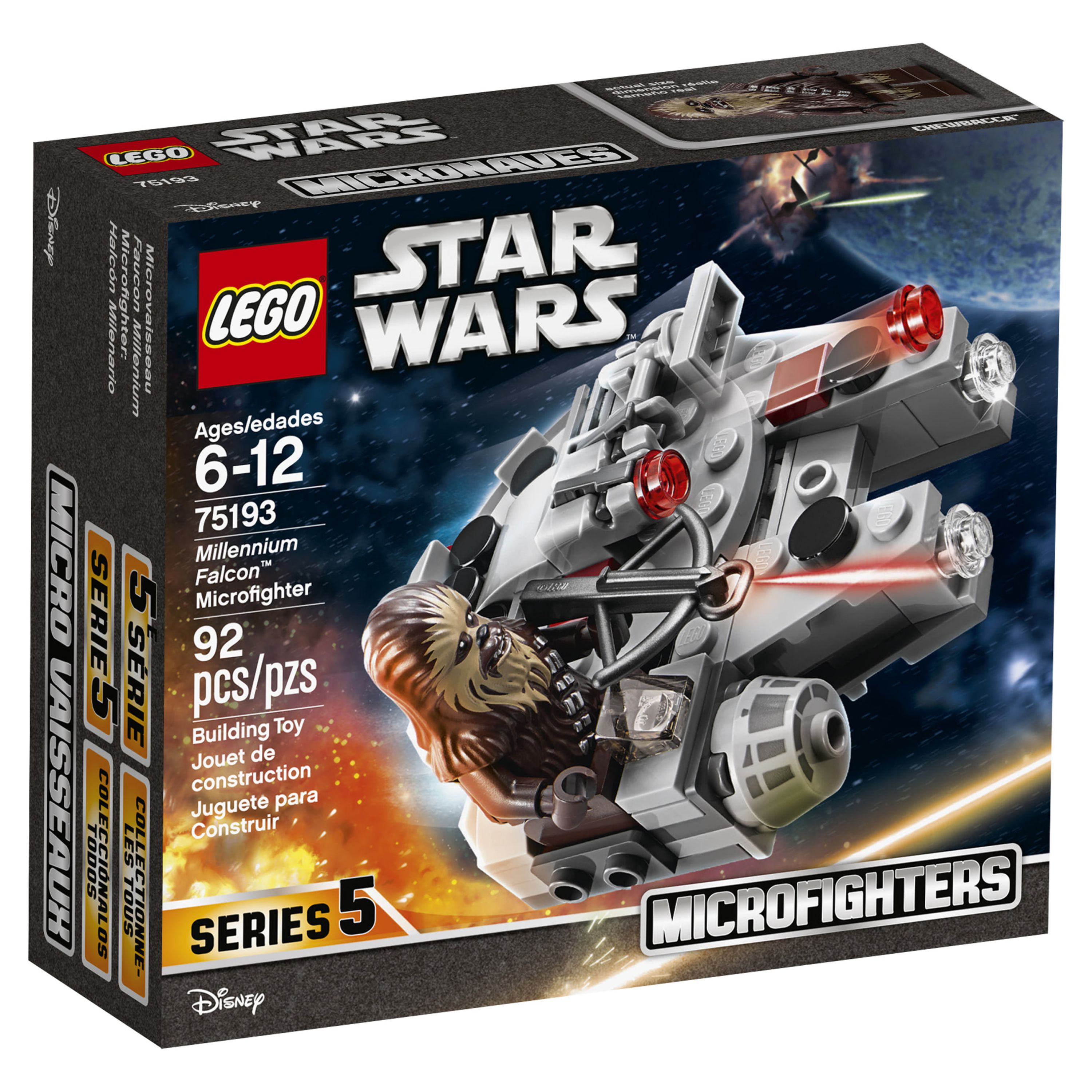 Lego star wars millennium falcon microfighter 75193 4
