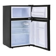 thumbnail image 2 of RCA 3.2 CU FT 2 Door Fridge with Top Freezer - Black, 2 of 2