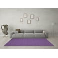 thumbnail image 3 of Ahgly Company Indoor Square Abstract Blue Contemporary Area Rugs, 8' Square, 3 of 4