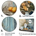 thumbnail image 3 of Designart "Citrus Charm In Country Floral Vase" Flowers Floater Framed Wall Art Living Room, 3 of 5