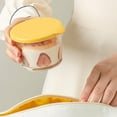 thumbnail image 1 of Round Glass Food Container, Refrigerator Safe Glass Soup Container  for Office, 1 of 7