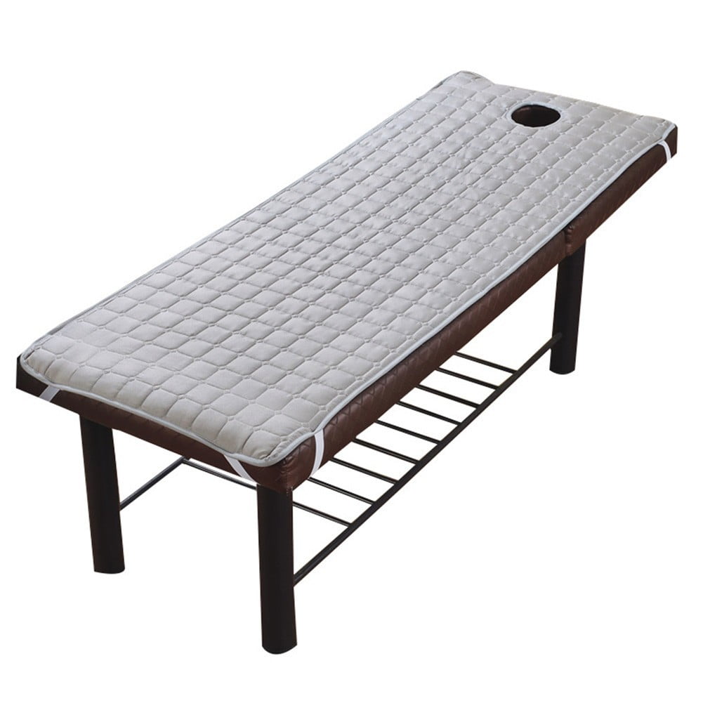 Antislip Beauty Massage Spa Bed Table Cover With Hole Salon Couch