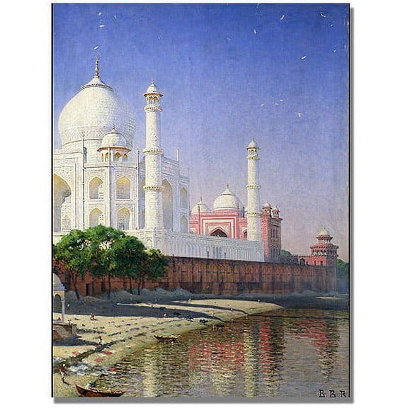 Trademark Fine Art "Taj Mahal" Canvas Art by Vasili Vereschagin