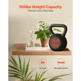 thumbnail image 3 of VEVOR Floating Shelf Brackets 2 Pcs, 150 lbs/68 kg Weight Capacity, 22x6.2x1.5 inch / 558.4x157.4x38.1 mm, Heavy Duty Hidden Shelf Brackets Support, Wall Mounting Invisible Floating Shelves Bracket, 3 of 9
