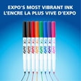 thumbnail image 4 of EXPO Dry Erase Markers, Low Odour Ink, Black, Ultra Fine Tip, 36 Count, 4 of 10