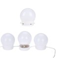 thumbnail image 4 of Espejo LED para maquillaje, luz frontal con tres colores, regulable y táctil, 4 of 5